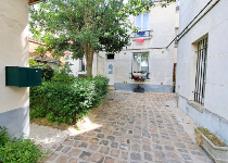 Cour de l'immeuble